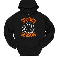 Spooky Season Hooded Sweatshirt Hoodie Halloween Fall Ghosts
