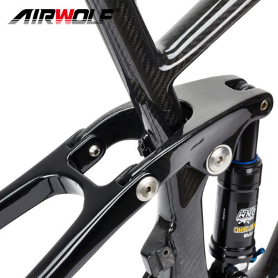 29er Full Suspension Carbon Mountain Bike Frame with DNM Air