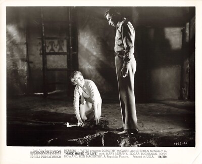 ORIGINAL VINTAGE KINO STILL FOTO FILM MAKE HSTE TO LIVE MARY MURPHY