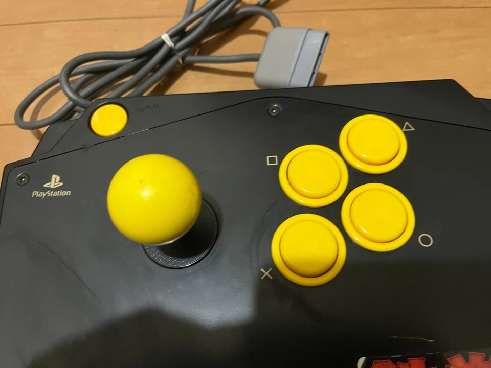 PS1 JoyStick Real Arcade Controller HORI PlayStation Japan Tekken3 - Image 4 of 4