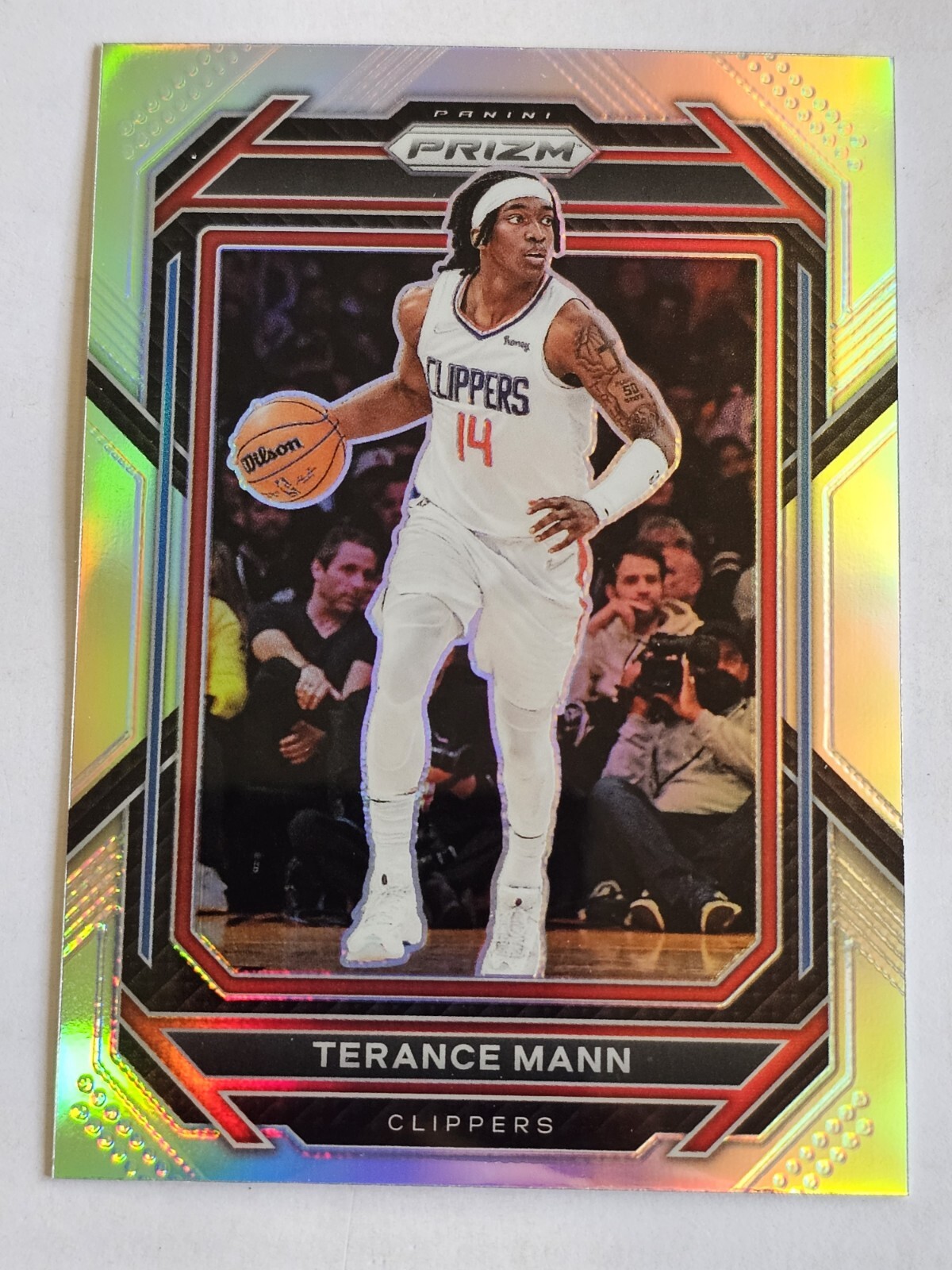 2022-23 Panini Prizm Silver Terance Mann Los Angeles Clippers #137