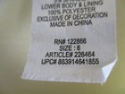 Girls Dress by Pinky Size 6 With Sequins Butterflies — photo 5