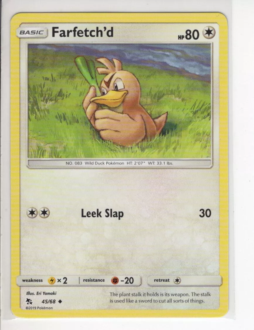 Farfetch'd - Hidden Fates Pokémon card 45/68