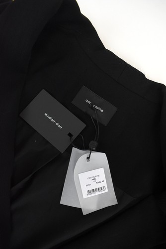 Cop Copine Amil Blazer Damen (Eu) 42 Abgeschnitten Schal Revers Dreiviertel Arm - Bild 4 von 6