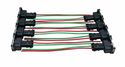 8 Fuel Injector Pigtail Clips for E150 E250 Camaro Corvette 4.6 5.0 5.4 5.7 5.8