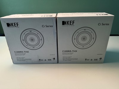 Brand New KEF Ci200RR-THX In-Ceiling Speaker x 2 units