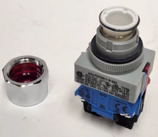 IDEC AOLFW29911-R-24V / AOLFW29911R24V Push Button Switch  (NEW IN BOX)