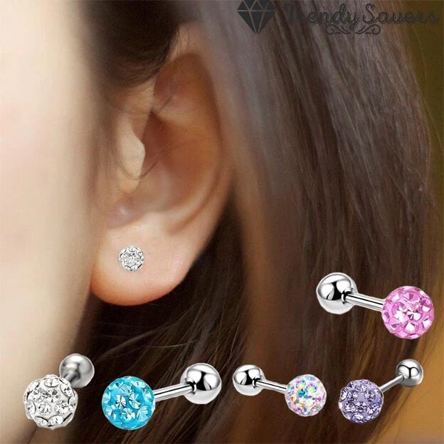 Surgical steel hotsell earrings girls