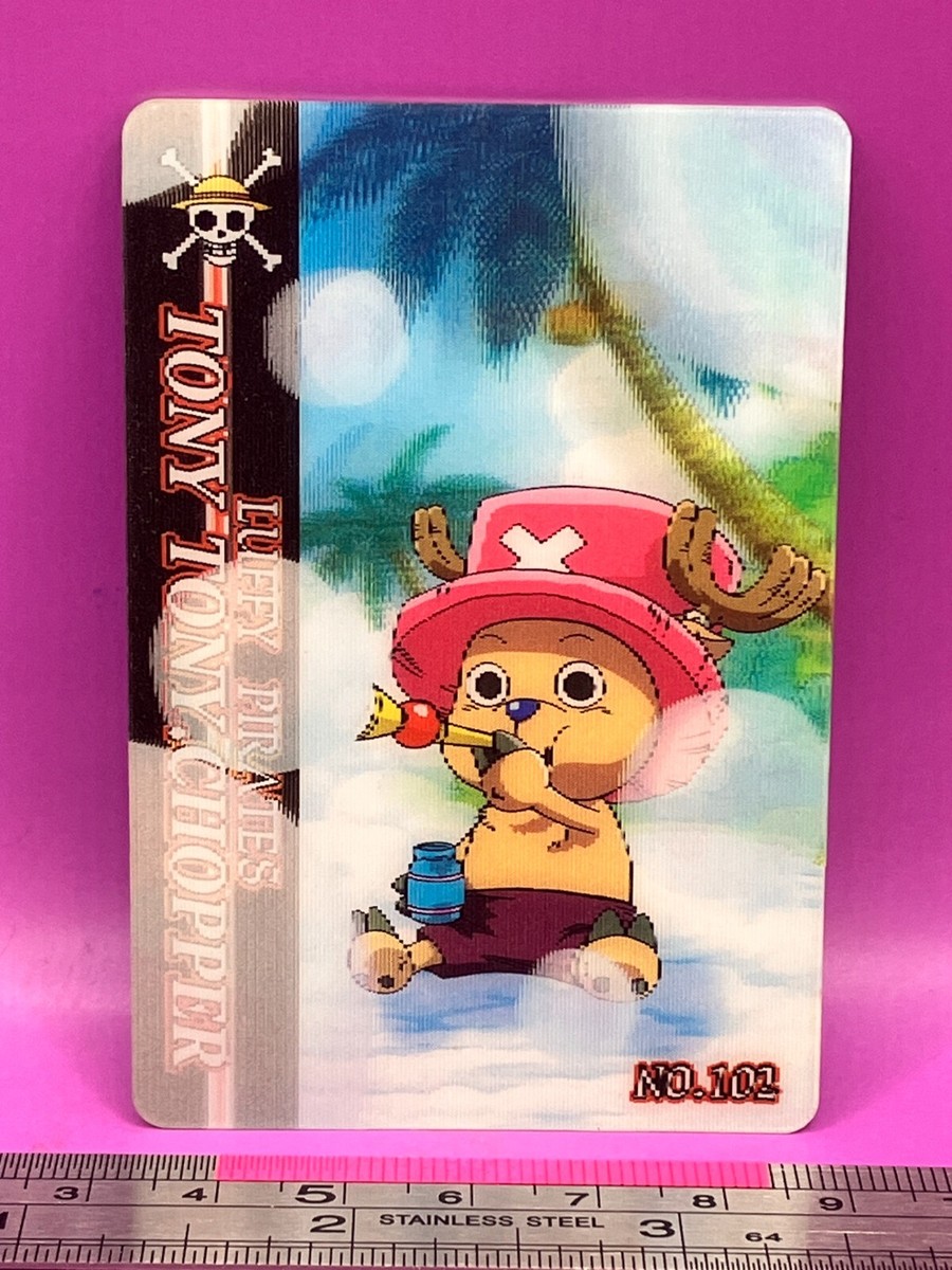 Tony Tony Chopper 101 One Piece King of Pirates Gummy Card 3D 2003