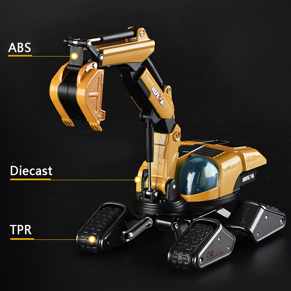 ドン 1:50 Excavator Toy Model Construction Vehicle Diecast Boys Toys