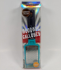 Onyx Professional Goodbye Calluses Stainless Steel Foot Rasp w/ Debris Catcher