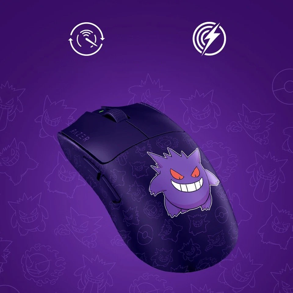 Razer x Pokémon Gengar Viper V3 Pro Wireless Gaming Mouse + Mouse Pad Combo Set - Image 4 of 4