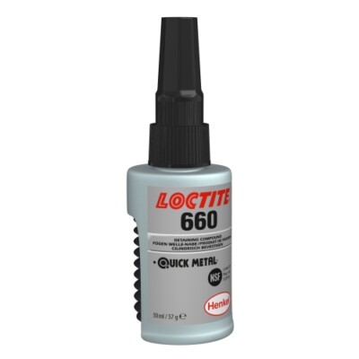 Fügeverbindung Loctite 660 50 ml, hochfest Klebespalt bis 0,5 mm Festig
