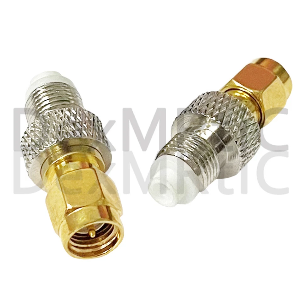 1PC SMA Male Plug to FME Female Jack RF Coaxial Connector Adapter Straight NEW - Image 4 of 4