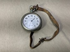 ANTIQUE ELGIN POCKET WATCH 2 1/4" IN DIAMETER NEEDS WORK, PARTS ONLY 