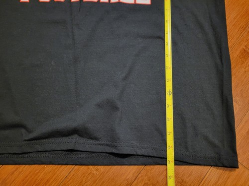 Atlanta Falcons Russell Athletic Football Shirt Adult Large NFL Mens Black Red - Picture 4 of 10