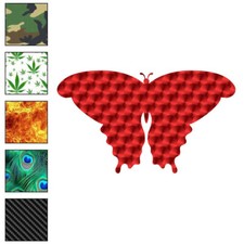Butterfly Moth, Vinyl Decal Sticker, 40 Patterns  3 Sizes, 7038