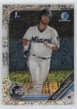 2019 Bowman Draft Chrome Sparkles Refractor Evan Edwards #BDC-168 s7f