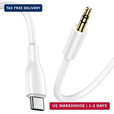 iPhone 16 Pro Max Aux Cord for Car, USB C to 3.5mm Headphone Jack Adapter Car St