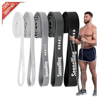 Resistance Bands for Exercise Working Out, 5-Level Pull-Up Assistance Full-Bo...