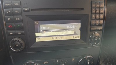 Radio Audio 20 CD AL MF 2830  Mercedes A Klasse W169 A1698705494