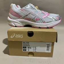 Asics Running Gel 1130 White Silver Pink Gym ...