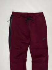 Nike Tech Fleece Men's Size M - Beet Burgundy Red Joggers Sweatpants Track Suit