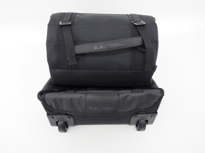 D_B_ Snow Roller Pro 127L Snowboard / Ski Rolling Carry Travel Bag Black
