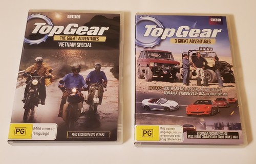 Top Gear DVD Lot All Region 4 Series 19 Great Adventures Challenges US Special - Imagen 7 de 7