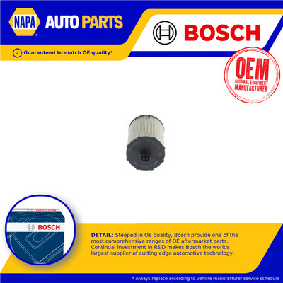 Fuel Filter fits CITROEN DISPATCH 1.5D 2018 on Bosch 1674213480 9830130180 New