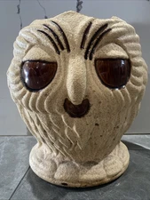 Vintage Royal Haeger Owl Planter. Large 10” Ceramic Brown Owl #234