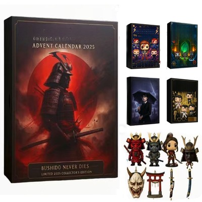 Samurai Legends Adventskalender 24-tägiger Weihnachtscountdown-Kalender DE