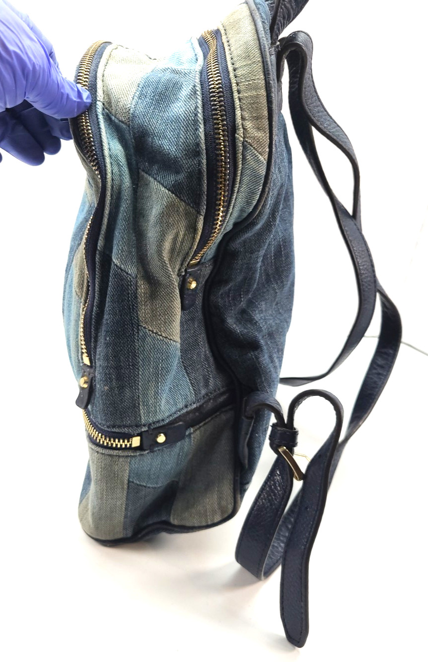 Michael Kors Rhea Small Patchwork Denim Backpack … - image 12