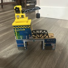 Thomas Tank Friends Overpass Loading Dock Crane Magnetic Wooden Track System