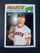 2026 Topps Heritage - Giants - Carson Whisenhunt RC Chrome - #79
