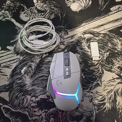G502 X PLUS - LIGHTSPEED Wireless RGB Gaming Mouse-WHITE/PREMIUM-2.4GHZ