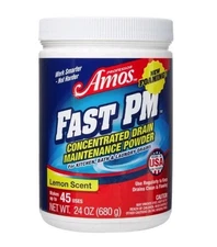Professor Amos Fast PM Concentrated Drain Maintenance 45 Uses 24 oz Lemon