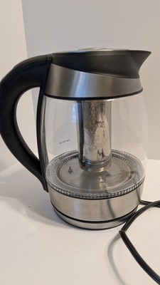 Chefman 1.8L Electric Kettle Custom Temp Rapid Boil with Tea Infuser 1100W