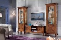 Wohnzimmer Tv-StäNder 2X Vitrine 3Tlg. Neu WohnzimmermöBel Set Designer