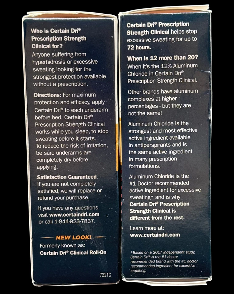 批量 2 件 某些 Dri 处方强度 滚动 1.2 液量盎司 🛡️ 有效期至 2027 年 3 月 — 第 2/4 张图片