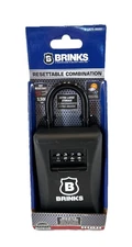 Brinks Portable Combination Lock Box Resettable Combination Model 675-80001