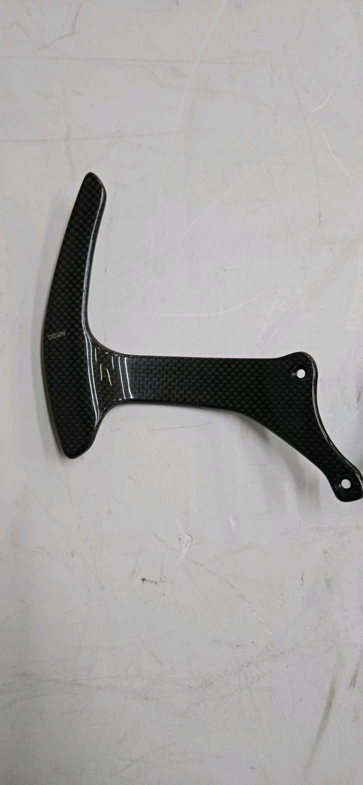 FERRARI CARBON FIBER F1 SHIFT PADDLES ASSEMBLY Compatible with 458, F12, FF.
