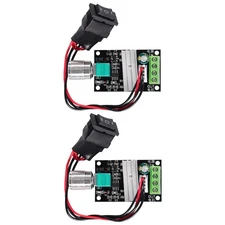 2PCS Motor Speed Controller 6V 12V 24V 28V 3A 80W DC Motor Speed Controllers ...