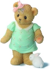 Cherished Teddies Expectant Mom Bear Bunny Worth The Wait Figurine 4030482 NEW T
