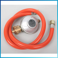 Gas Niederdruckregler 50Mbar Mit Gasschlauch Set FüR Grill Und Camping