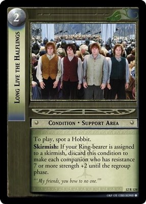 Long Live the Halflings - Black Rider - Herr der Ringe TCG