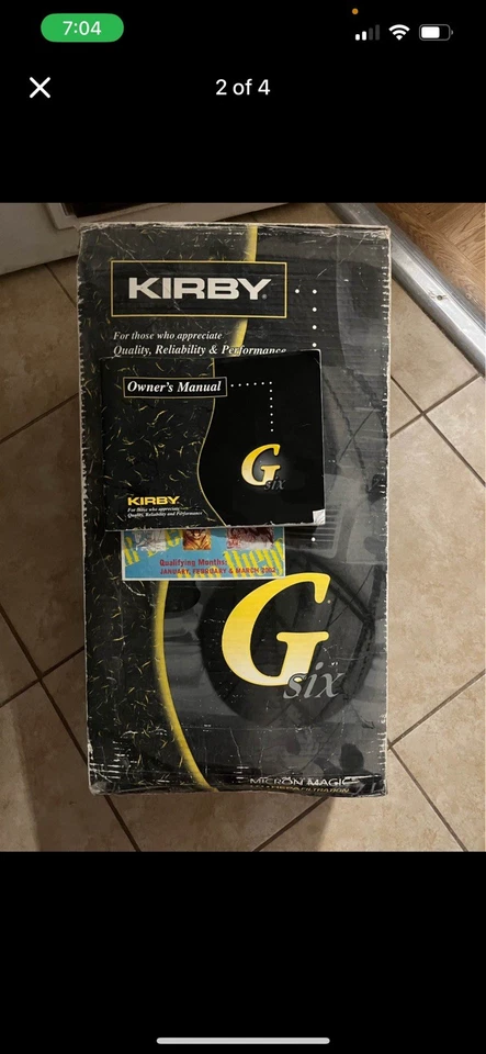 Kirby The Ultimate G Series Vacuum Cleaner G7D Diamond Edition Tested & Working - Image 2 of 4