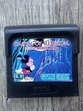 Castle of Illusion Starring Mickey Mouse (Sega Game Gear, 1990) Authentic Tested