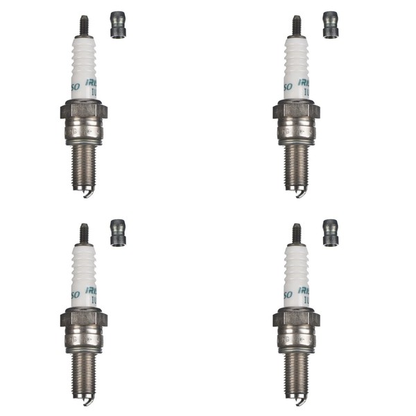 Denso ZüNdkerze IU27A Iridium 4Er Set (FüR: Kawasaki ZRX 1200 R ZRT20AA 01-06 )-image