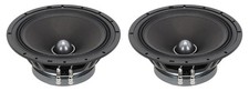 (2) Sundown Audio LCMR-8 100 Watt 8" Car Audio Midrange Speakers 4 Ohm S-LCMR84